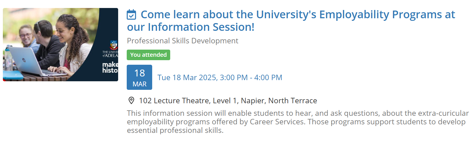 Career Mentoring Application